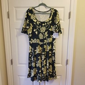 NWT LuLaRoe Nicole Dress, 2XL